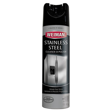WEIMAN® Stainless Steel Cleaner And Polish, 17 Oz Aerosol Spray freeshipping - TVN Wholesale